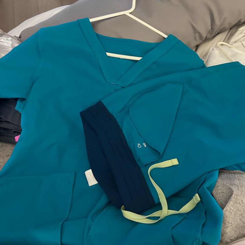 Teal FIGs joggers XLP